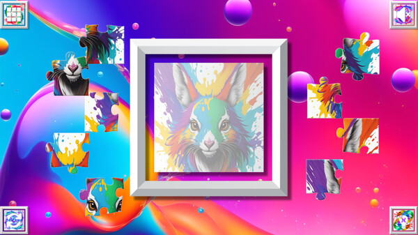 Игра Color Splash: Animals, скриншот
