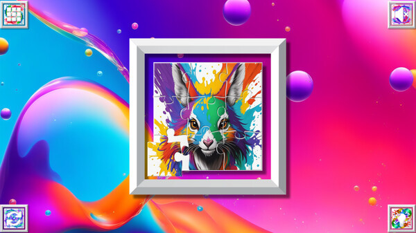 Игра Color Splash: Animals, скриншот