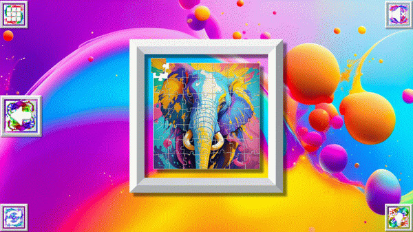 Игра Color Splash: Animals, скриншот
