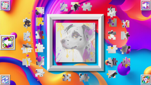 Игра Color Splash: Dogs, скриншот