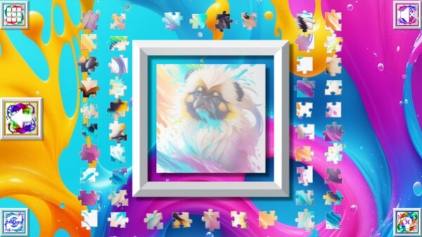 Игра Color Splash: Dogs, скриншот