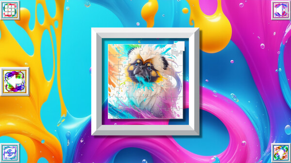 Игра Color Splash: Dogs, скриншот