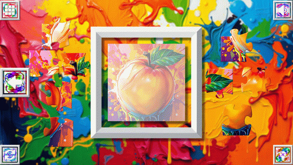 Игра Color Splash: Fruits, скриншот