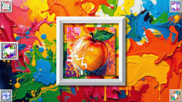 Игра Color Splash: Fruits, скриншот