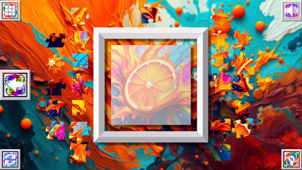 Игра Color Splash: Fruits, скриншот