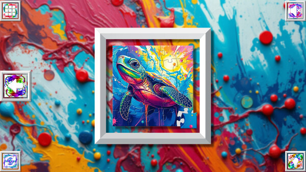 Игра Color Splash: Reptiles, скриншот