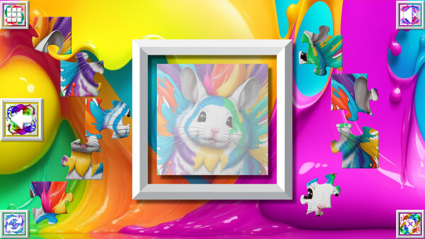 Игра Color Splash: Rodents, скриншот
