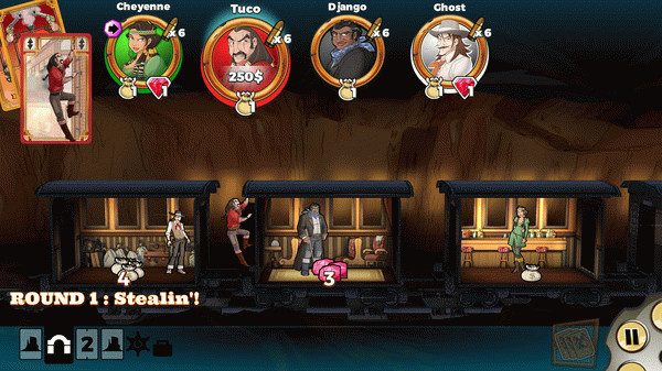 Игра Colt Express, скриншот