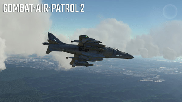 Игра Combat Air Patrol 2: Military Flight Simulator, скриншот