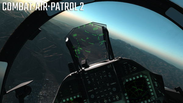 Игра Combat Air Patrol 2: Military Flight Simulator, скриншот