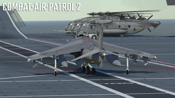Игра Combat Air Patrol 2: Military Flight Simulator, скриншот