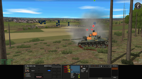 Игра Combat Mission Cold War, скриншот