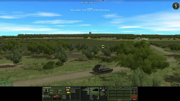 Игра Combat Mission: Red Thunder, скриншот