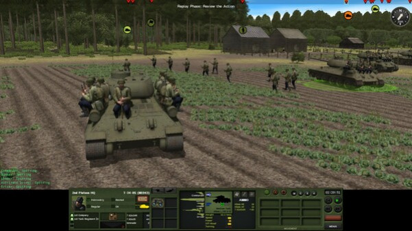 Игра Combat Mission: Red Thunder, скриншот