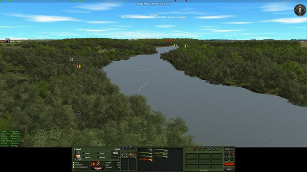 Игра Combat Mission: Red Thunder, скриншот