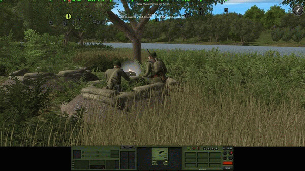 Игра Combat Mission: Red Thunder, скриншот