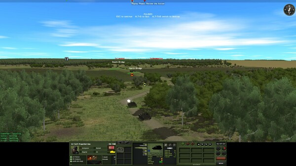 Игра Combat Mission: Red Thunder, скриншот