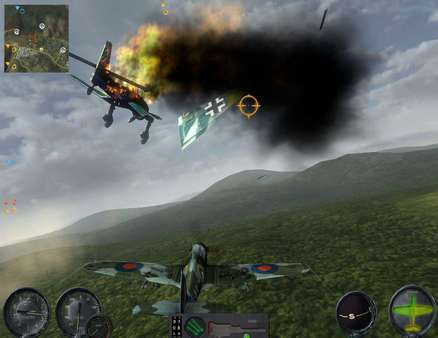 Игра Combat Wings: Battle of Britain, скриншот