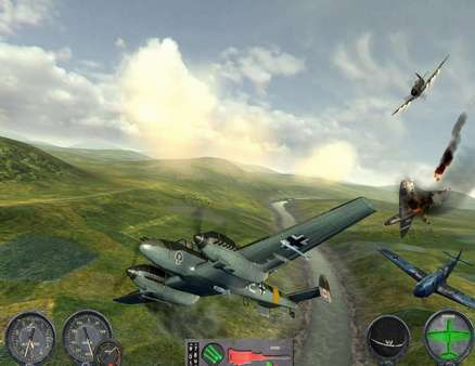 Игра Combat Wings: Battle of Britain, скриншот
