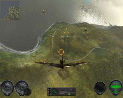 Игра Combat Wings: Battle of Britain, скриншот