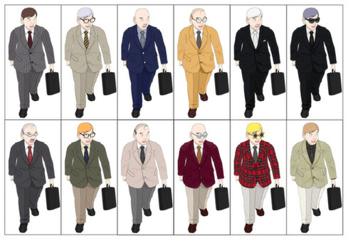 Игра ComiPo!: Business Person, скриншот