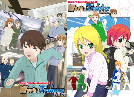 Игра ComiPo!: Work & Training Wear, скриншот