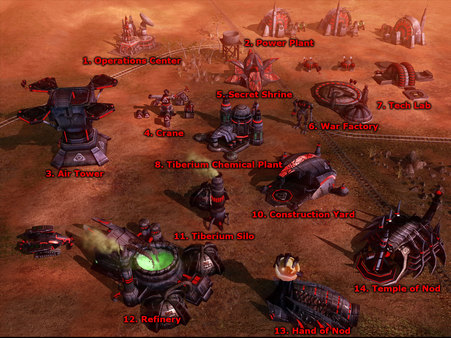 Игра Command & Conquer 3: Tiberium Wars, скриншот