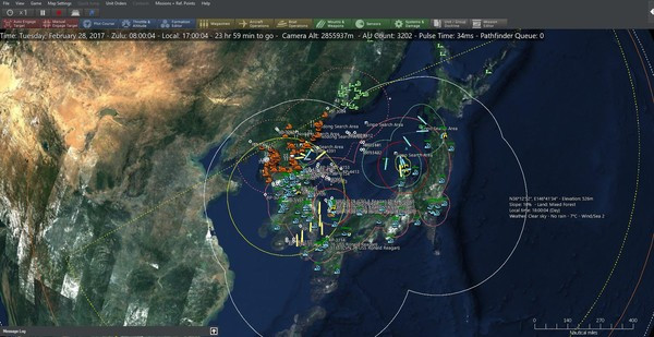 Игра Command:MO LIVE - Korean Missile Crisis, скриншот