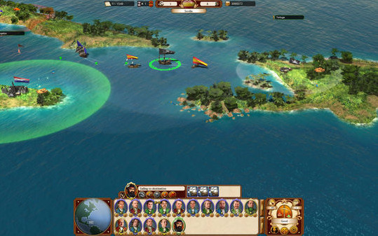 Игра Commander: Conquest of the Americas - Pirate Treasure Chest, скриншот