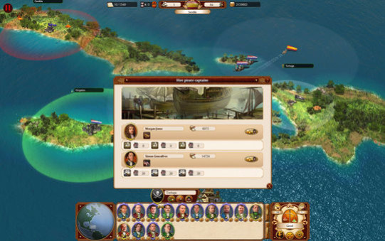 Игра Commander: Conquest of the Americas - Pirate Treasure Chest, скриншот