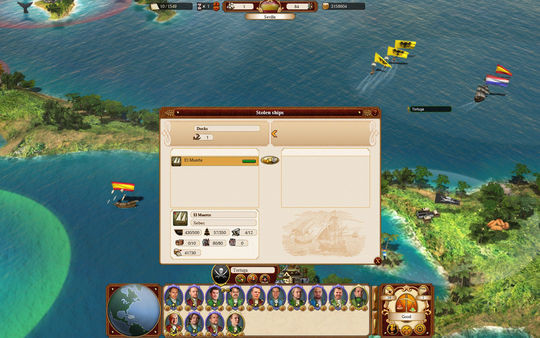 Игра Commander: Conquest of the Americas - Pirate Treasure Chest, скриншот