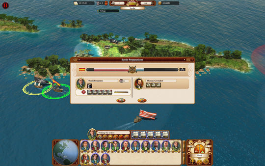 Игра Commander: Conquest of the Americas - Pirate Treasure Chest, скриншот