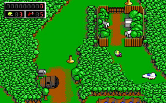 Игра Commander Keen, скриншот
