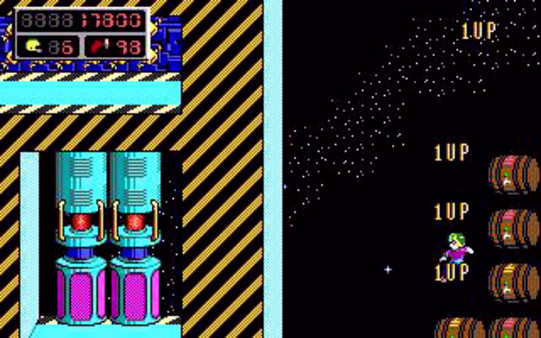 Игра Commander Keen, скриншот