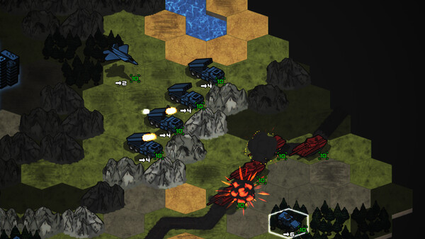 Игра Commander: Modern War, скриншот