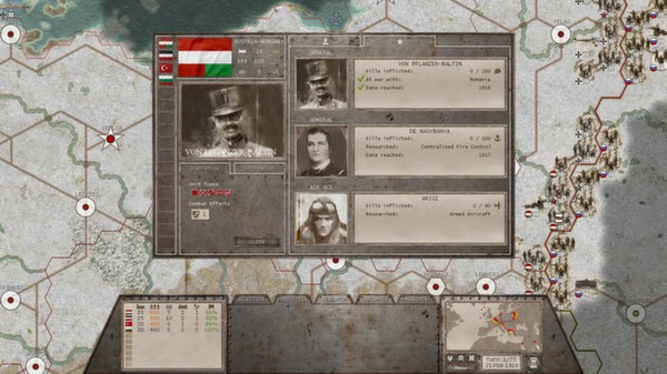Игра Commander: The Great War, скриншот