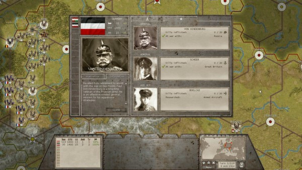 Игра Commander: The Great War, скриншот