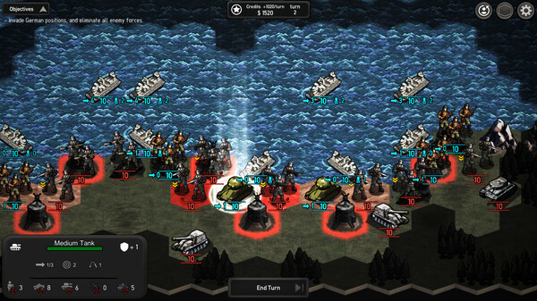 Игра Commander: World War II, скриншот