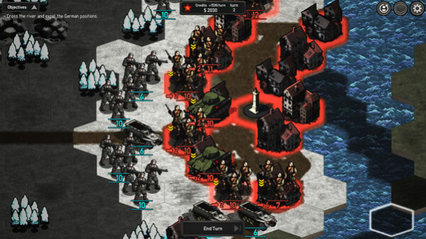 Игра Commander: World War II, скриншот
