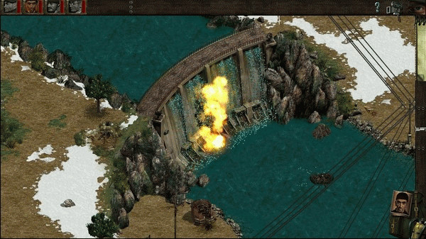 Игра Commandos: Behind Enemy Lines, скриншот