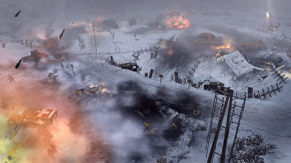 Игра Company of Heroes 2 - Ardennes Assault: Fox Company Rangers, скриншот