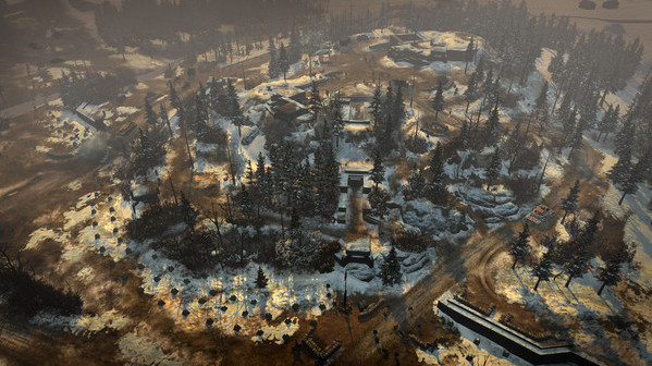 Игра Company of Heroes 2 - Ardennes Assault: Fox Company Rangers, скриншот