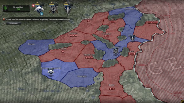 Игра Company of Heroes 2 - Ardennes Assault, скриншот