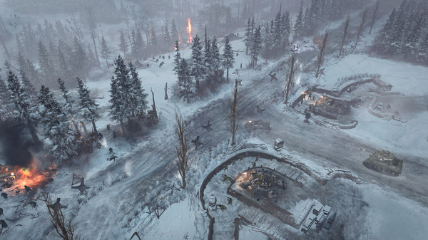 Игра Company of Heroes 2 - Ardennes Assault, скриншот