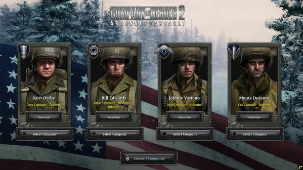 Игра Company of Heroes 2 - Ardennes Assault, скриншот