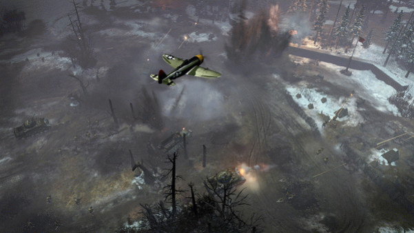 Игра Company of Heroes 2 - Ardennes Assault, скриншот