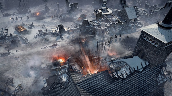 Игра Company of Heroes 2 - Ardennes Assault, скриншот