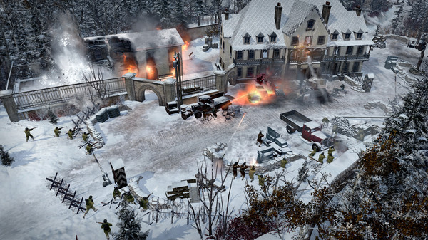 Игра Company of Heroes 2 - Ardennes Assault, скриншот
