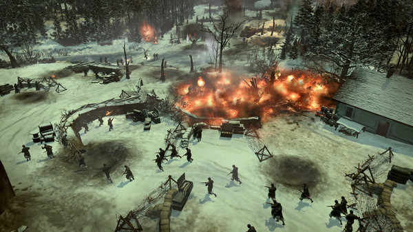 Игра Company of Heroes 2 - Ardennes Assault, скриншот