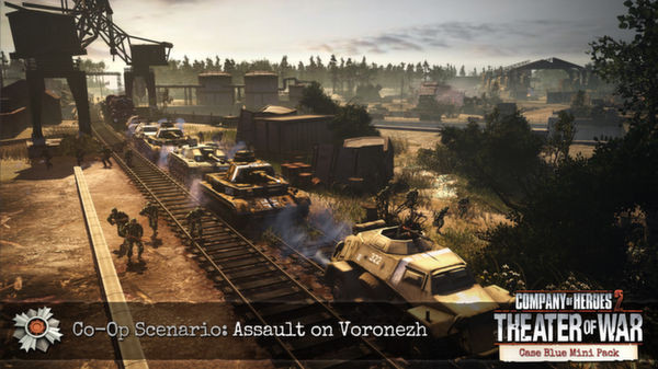 Игра Company of Heroes 2 - Case Blue Mission Pack, скриншот